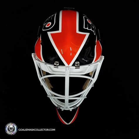 Ron Hextall Unsigned Goalie Mask Philadelphia Classic Arrow – Goalie ...