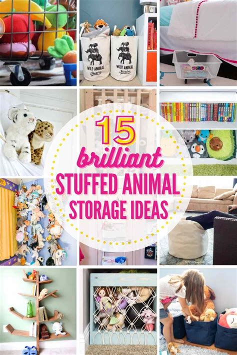 15 BRILLIANT Stuffed Animal Storage Ideas!