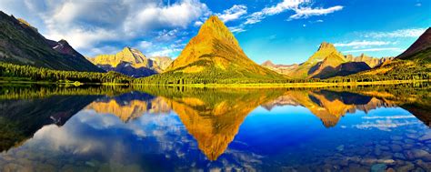 🔥 Download Glacier National Park Dual Monitor Wallpaper HD by @amorgan67 | Panoramic Wallpaper ...