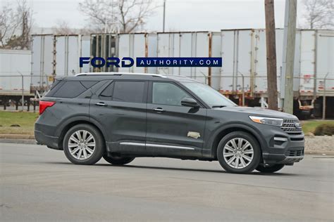 2021 Ford Explorer King Ranch Spied Testing For The First Time