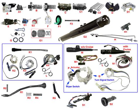 Steering Column Components - GM/Workhorse | Mill Supply, Inc.