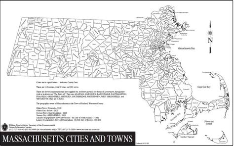 Massachusetts Map | Massachusetts, City, Town map