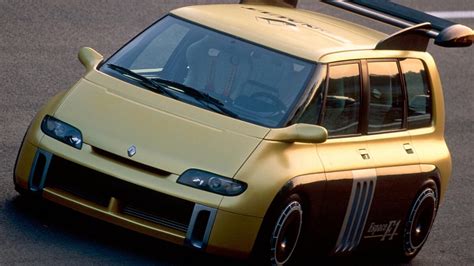 Remember when Renault crammed an F1 engine inside a minivan?