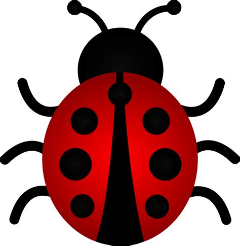 Little Red Ladybug Clip Art - Free Clip Art
