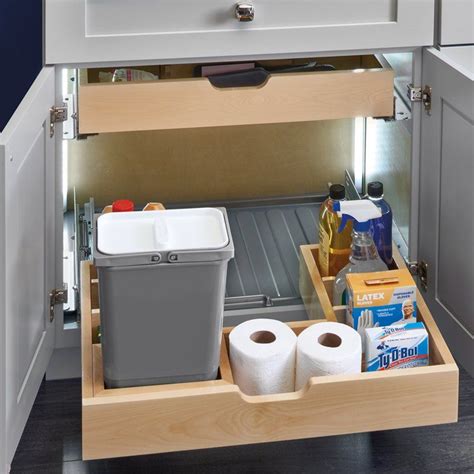 Rev-A-Shelf Under Sink Pull Out Drawer | Wayfair | Under sink pull out drawers, Cabinets ...