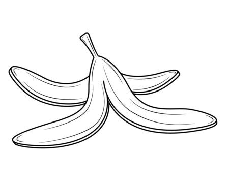 Banana Peel Drawing