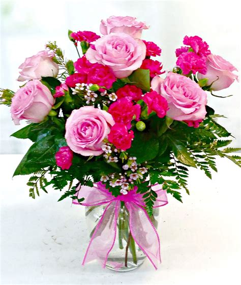 Lovely in Pink | Pink bouquet, Beautiful flowers images, Flower arrangements