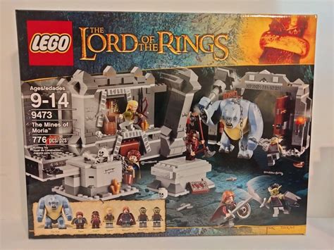 Mavin | LEGO Lord of the Rings The Mines of Moria 9473 Cave TROLL Gimli Hobbit Orc NEW