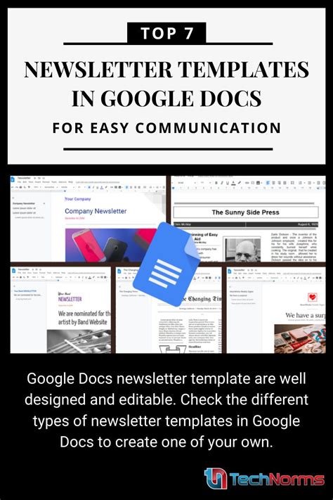 Free Newsletter Templates Google Docs Web Free Newsletter Google Docs ...