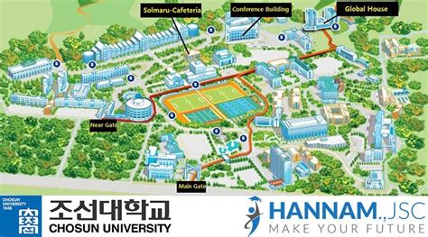 Đại Học Chosun - Chosun University - Du Học Hàn Quốc Visa Thẳng 2022 Cùng HANNAM