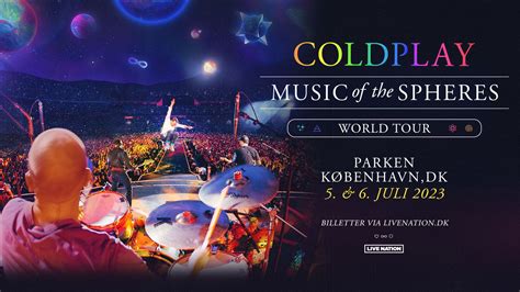 Coldplay in Parken 5 and 6 July 2023 | F.C. København