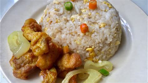 [ASMR] Nasi Goreng Cina & Ayam Kunyit | Chinese Fried Rice with Chicken Turmeric Quarantine ...