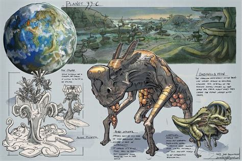 Speculative Evolution | Alien concept art, Alien planet, Alien creatures