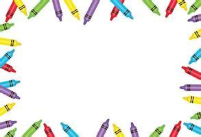 Crayon Clipart Border