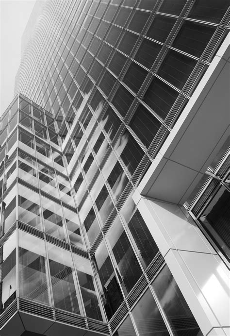 Free Images : black and white, architecture, building, skyscraper ...