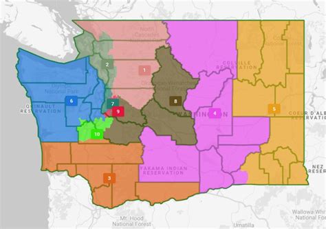 Washington Redistricting Maps