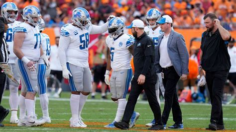 Lions RB David Montgomery leaves game with rib injury - ESPN