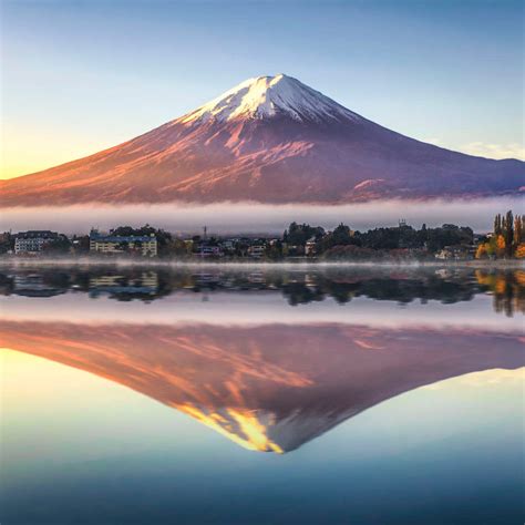 Mt Fuji Lake Reflection Wall Art | Photography