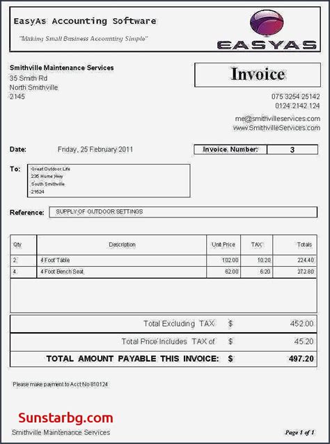 Bookkeeping Invoice Template | Customize & Download - Bonsai