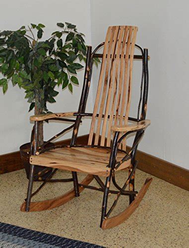 Rustic Hickory Rocker *ALL HICKORY* Amish Made USA | rustic-touch ...