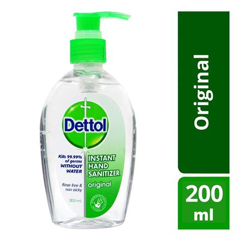 Dettol Instant Hand Sanitizer - Original 200ml - Alcare Pharmaceuticals Pte Ltd