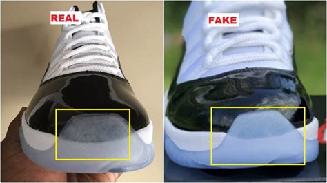 Real VS Fake Air Jordan 11 Concord 4 | Housakicks