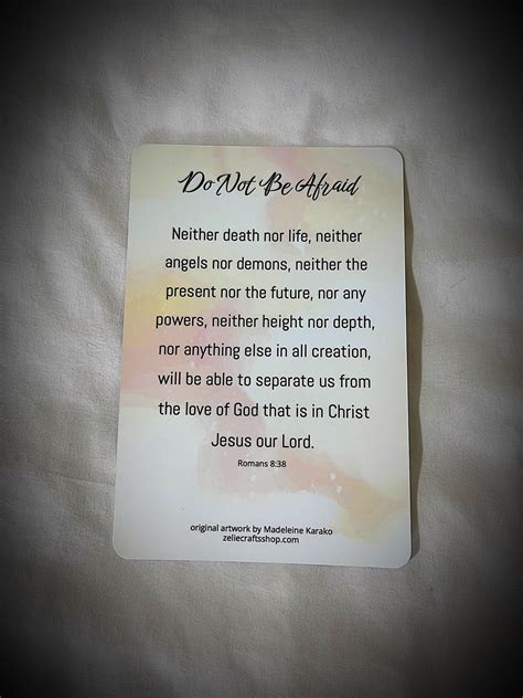 Jesus and His Love prayer card