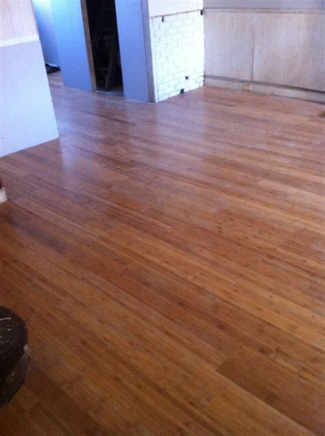 Bamboo Floor Installation... ⋆ Maryland Home Buyers