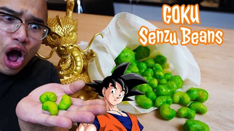 How to make GOKU SENZU BEANS - YouTube