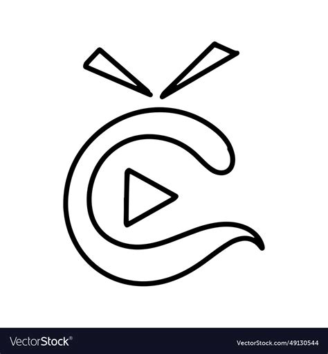 Tv live icon logo Royalty Free Vector Image - VectorStock