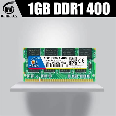 Brand Memory Ram DDR1 1GB PC3200 266MHZ 200Pin Sodimm Laptop Memory 1G ...