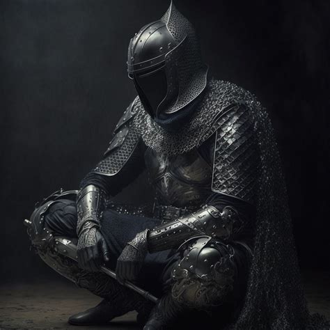 ArtStation - Knight with chainmail