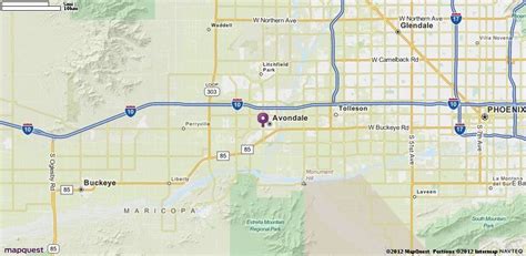 Driving Directions - Map | Map, Goodyear, Glendale