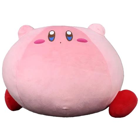 42cm Big Soft Kirby Plush Pillow and Stuffed Toy Kids Cartoon Pink Kirby Doll Plush for Children ...