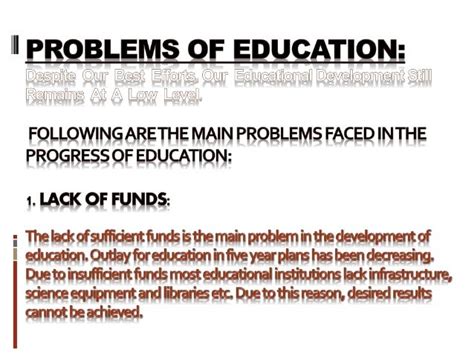 PROBLEMS OF INDIAN EDUCATION