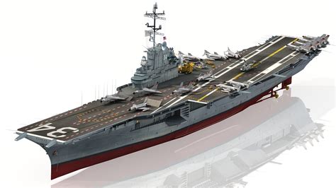 Uss oriskany cvs-34 cvs model - TurboSquid 1534251