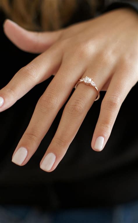 #naturalnails | Engagement nails, Bride nails, Wedding nails