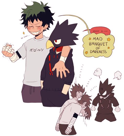 Izuku Midoriya X Tokoyami Fumikage | Images and Photos finder