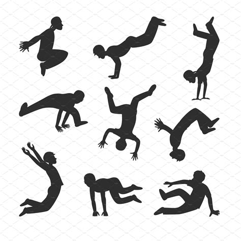 Parkour people vector #illustration#isolated#white#Parkour Parkour ...