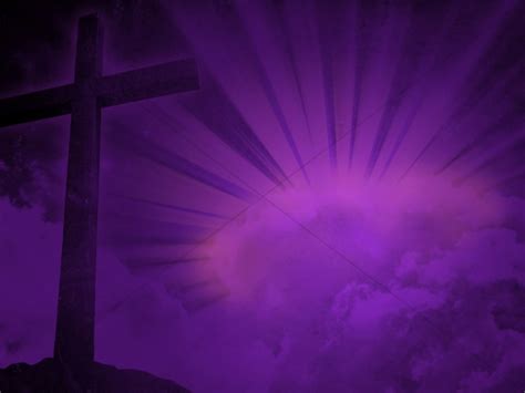 Cross Design Christian Background Purple Brilliance | Sharefaith Media