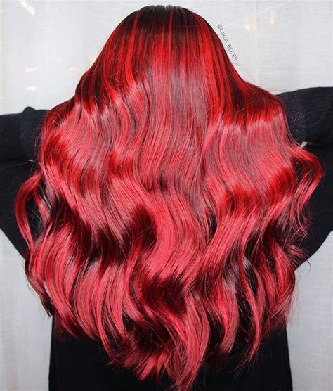 Ruby Red Hair Dye Color Ideas