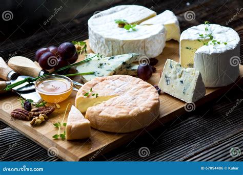 French cheese platter stock photo. Image of list, appetizer - 67054486