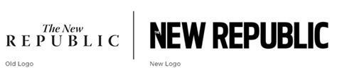 The New Republic’s New Logo - Fonts In Use