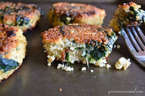 Quinoa and Spinach Patties (Gluten-Free) – Nourish Wild