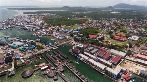 Semporna Ocean Tourism Centre Stock Image - Image of ocean, aerial ...