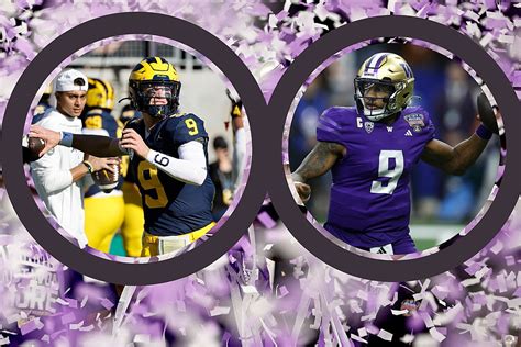 Washington Huskies' Star QB And High-Powered Offense Take On Michigan ...