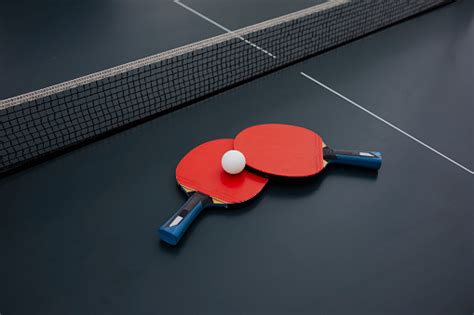 Table Tennis Equipment Stock Photo - Download Image Now - iStock
