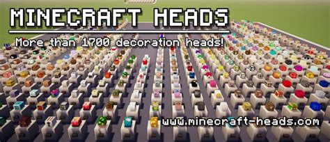 Minecraft Decoration Heads - DECOR