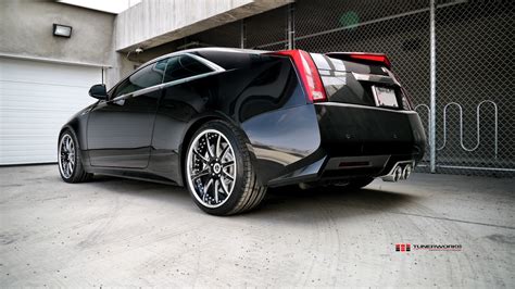 2011 Cadillac CTS-V Coupe with 20" Modulare M15 black/brushed 2-tone - 6SpeedOnline - Porsche ...