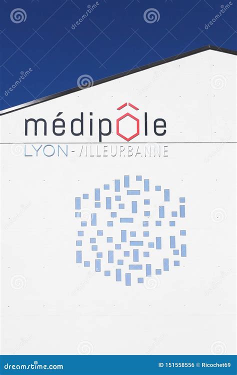 Medipole Building in Villeurbanne, France Editorial Photo - Image of ...